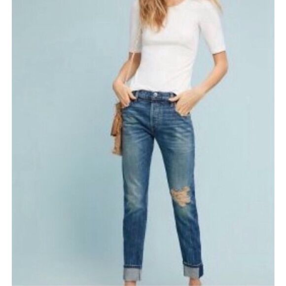 ✨Anthropologie Pure + Good Miranda White Sz XS Tee Shirt✨ - Picture 3 of 10